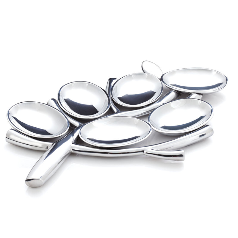 Nambe Tree of Life Seder Plate