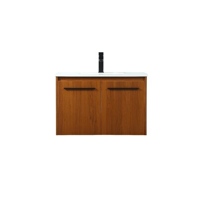 Goodfellow 30"" Single Bathroom Vanity Set -  Breakwater Bay, 956EECF47BE44EFEBA0AA3B447D3842C