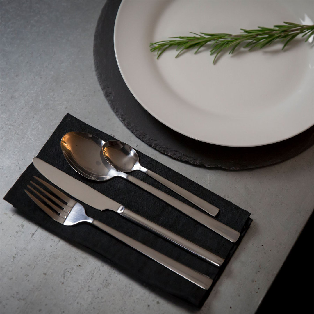 Argon Tableware - Tondo 18/0 Stainless Steel Cutlery - Silver