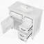 Meuble-lavabo 36 po avec lavabo en céramique-627584855