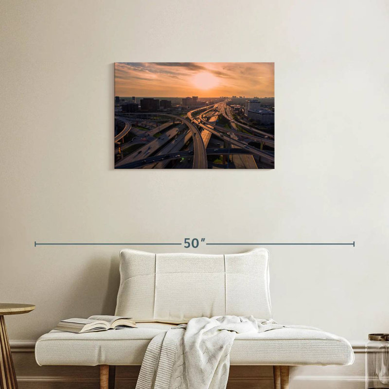 Nicci Dallas Texas Highway, 20" H x 30" W