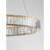 1 - Light Gold LED Unique/Statement Pendant