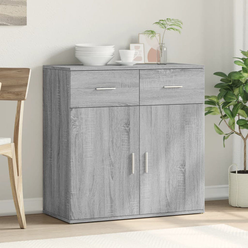 Lilya 79cm Sideboard, Grey Sonoma