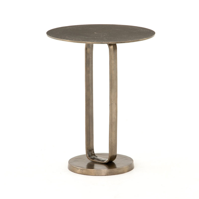 Table de bout Stanza, Bronze vieilli