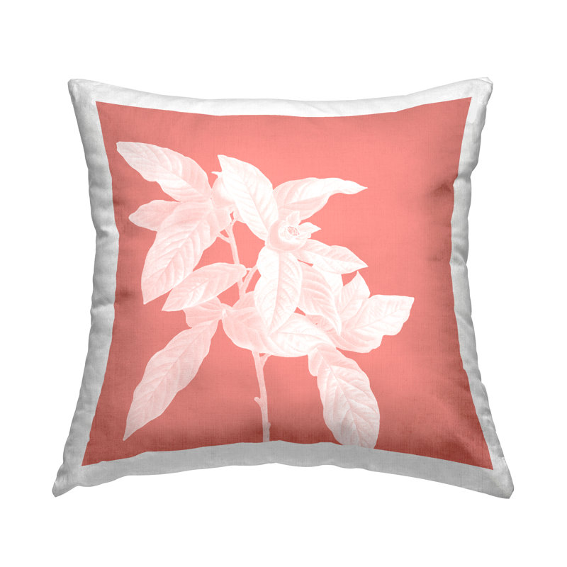 Floral Throw Pillow