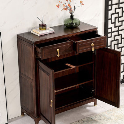 Chinese style furniture storage shoe cabinet
