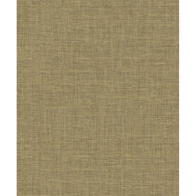 Aurthor 10.05m x 53cm Textured Metallic Finish Wallpaper Roll, Camel Brown