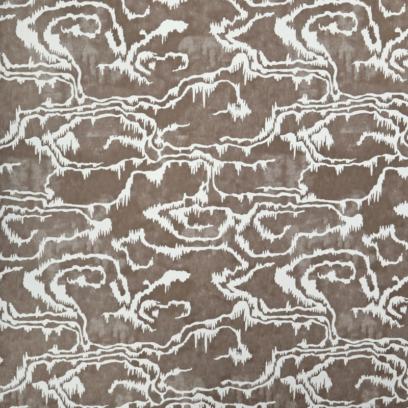 Martinique 11' L x 26.75" W Wallpaper Roll, Elephant