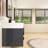 Jessica 84'' Single Bathroom Vanity with Acrylic Top-726806069