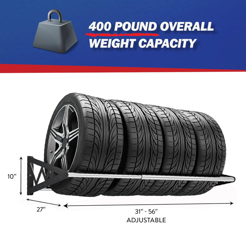 Omotola 56'' W Steel Storage Rack