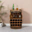 Henryson 58cm Solid Wood Wine Bar