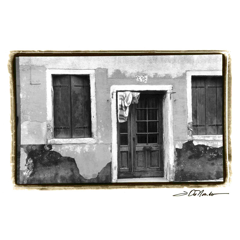 " The Doors Of Venice VII " by Laura DeNardo, 8" H x 12" W