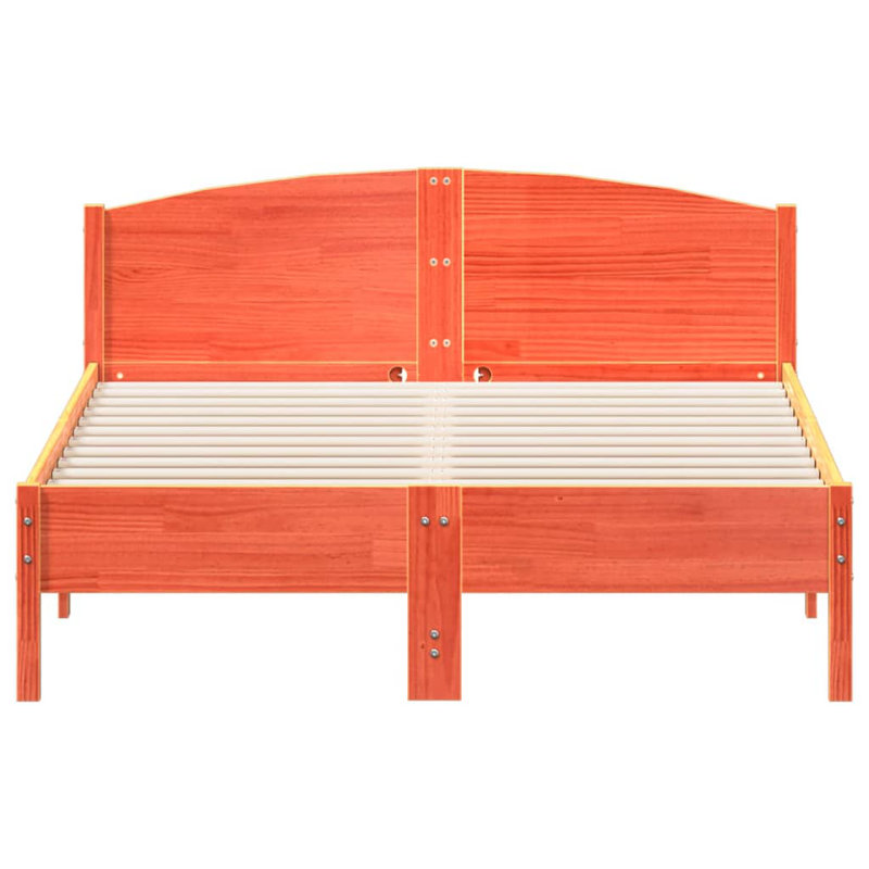 Jessamine Solid Wood Bed, Double (4'6)