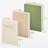 Sage Linen 3-piece Decorative Book Storage Set