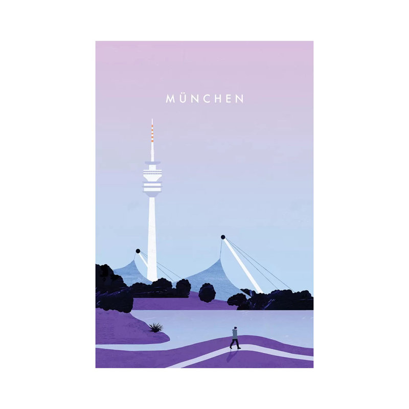 München by Katinka Reinke - Wrapped Canvas Print, 66.04 cm H x 45.72 cm W x 1.91 cm D