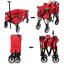 Chariot de chariot pliable en acier