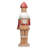 LED Lighted Gingerbread Christmas Nutcracker - 29" - Brown And Red
