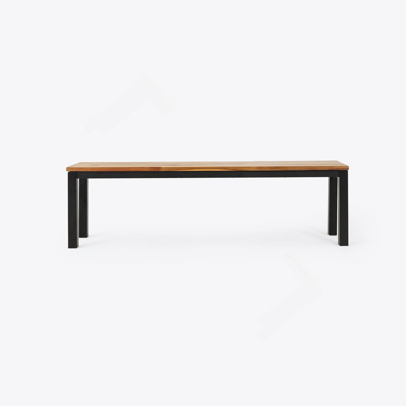 Slat Panel Top Bench