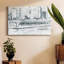 Toile tendue avec embarcations de traversier II-1182227359