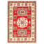 Tapis unique en laine noué à la main nouvel âge de 5 pi 10 po x 8 pi 8 po Oliviah