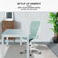 Chaise de bureau ergonomique en filet avec hauteur réglable et repose-pieds pour le bureau personnel-2078361765-2073440043