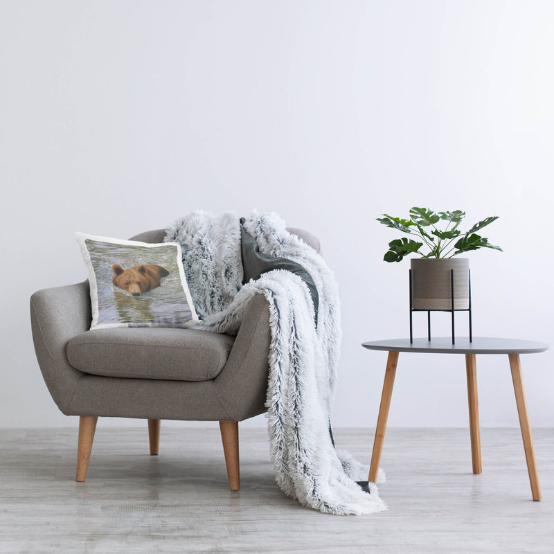 Polyester Throw Square Pillow Cover & Insert