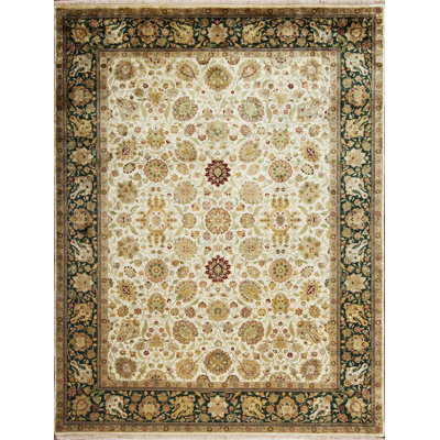 Golden Age Hand Knotted Wool Area Rug