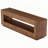 70.86" Solid Wood TV Stand Console Table With Open Storage Shelves For Living Room