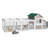 Durk Chicken Coop with Chicken Run-853301163