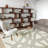 Cream Claude Abstract Fringed Reversible Machine Washable Area Rug-92279190