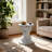 Cement Outdoor End Tables For Patio(Only Including Table)