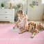 Tapis festonné lavable à nœuds pour chambre de bébé et couloir-871124667-871164651