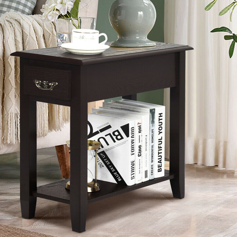Annalucia 24'' W Nightstand, Espresso
