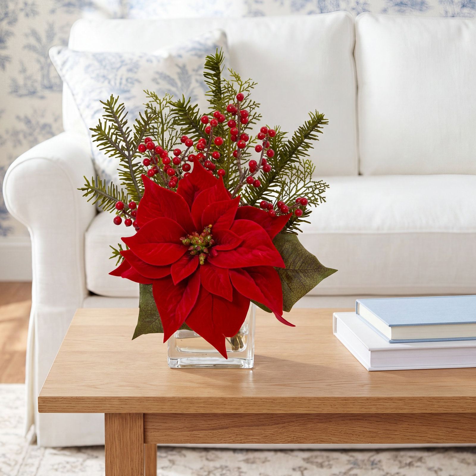 Poinsettia Floral Arrangement