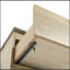 Meuble-lavabo mural 36 po avec lavabo en céramique 36 po, 2 tiroirs à fermeture en douceur, ensemble KD-129195697-129195699