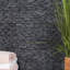 Pittoresque mosaïque murale empilée 11 po x 4 po-49414026