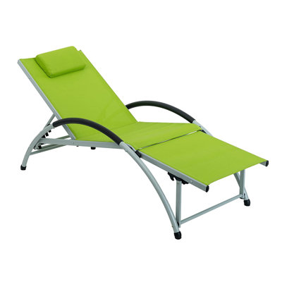 Chaise longue inclinable simple 67,32 po Naik
