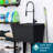 22.875 In. X 23.5 In. 19 Gallon Thermoplastic Utility Sink Set With High-Arc Coil Pull-Down Faucet-59271806-59271807