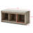 3-Cube Shoe Storage Bench-105350922