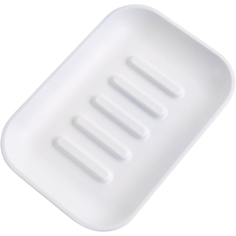 Alabaster Soap Dish, Snow (White)