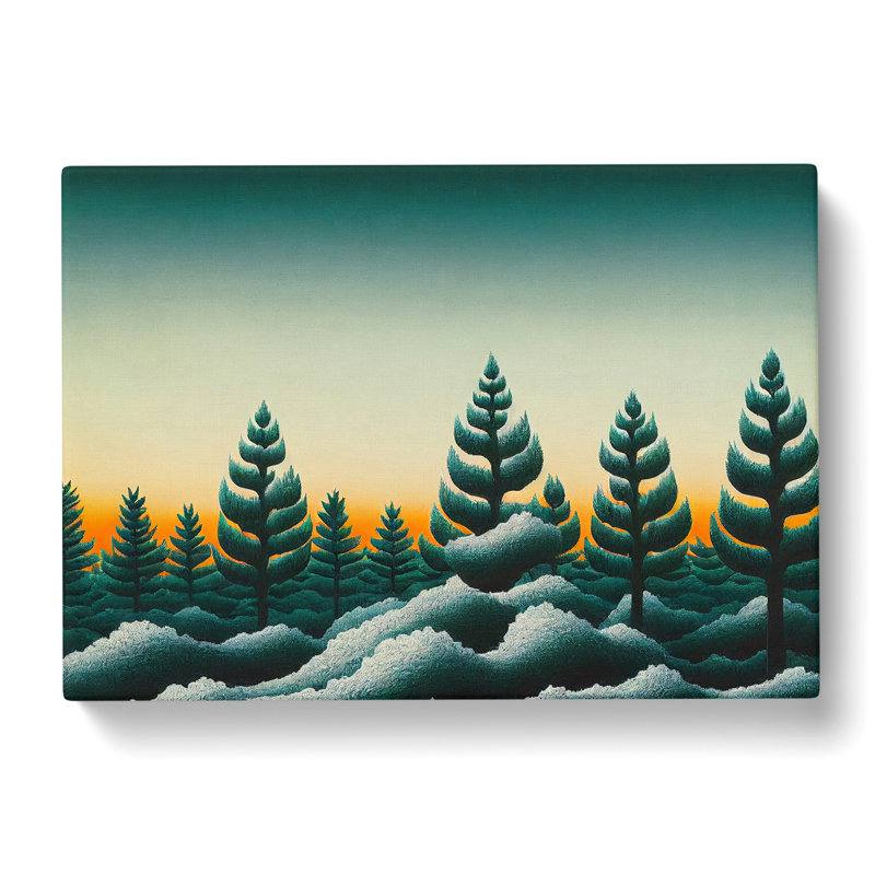 Evocative Forest - Wrapped Canvas