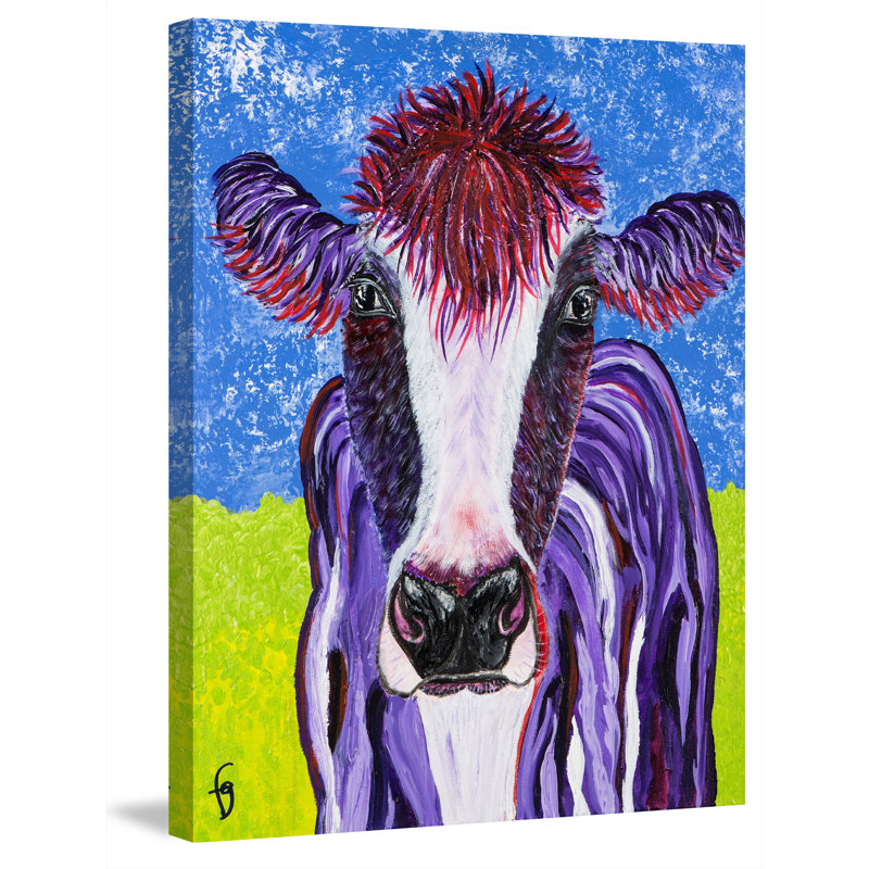Friesiann by France Gilbert - Wrapped Canvas Painting, 99cm H x 76cm W x 3.81cm D