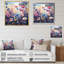 «Purple Dreamy Florals VII», reproduction sur toile-456468362-456468363