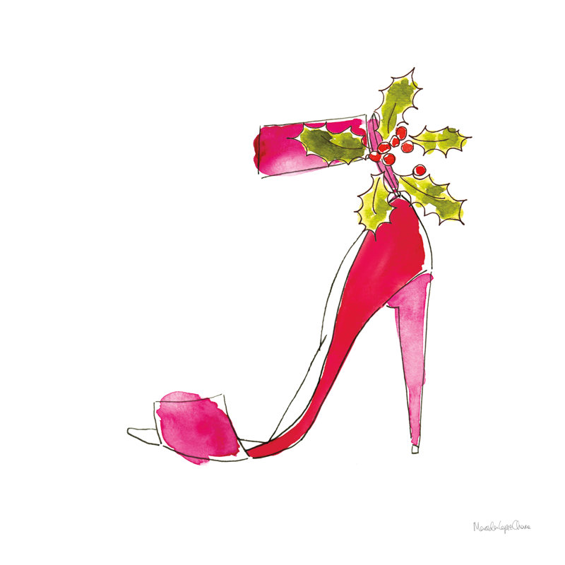 Stiletto des Fêtes, H 12 po x l 12 po x P 1,25 po