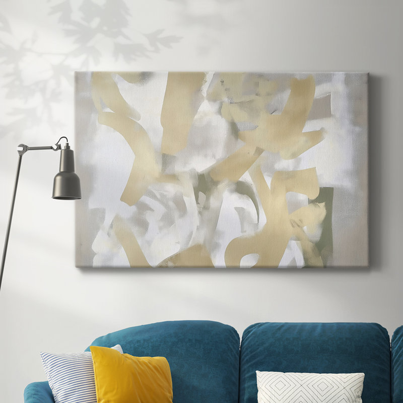 Série de paysages abstraits XLIX, H 12 po x l 18 po