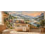 Panoramic Train Journey Wallpaper Mural, Peel and Stick Kids Room Wall Mural, Watercolor Steam Train Nursery Wallpaper-1082040793
