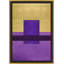Amethyst Tones Framed Graphic Art