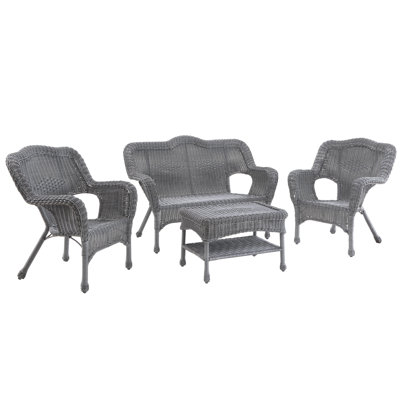 Arved 4 - Person Patio Conversation Set
