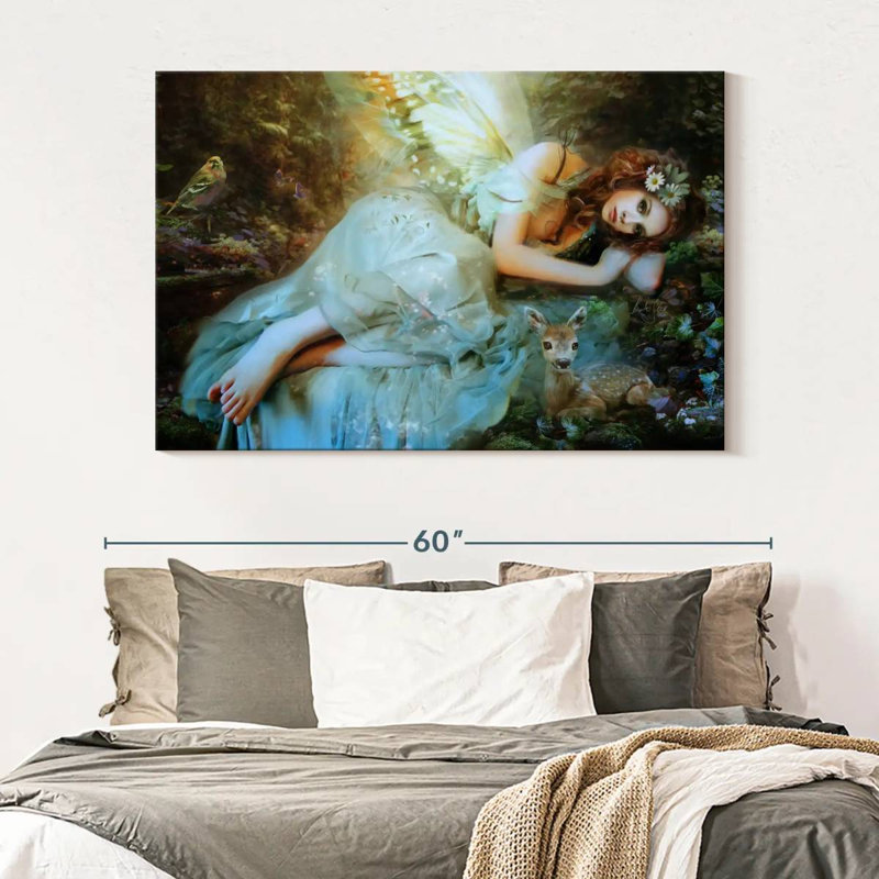 Kelan Spring Fairy, 34" H x 51" W