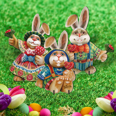 Wood Easter Decoration